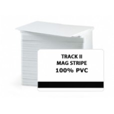CR80 30Mil PVC Cards with HE 2 tracks Mag. Stripe, Graphic Quality (Pack of 100) 